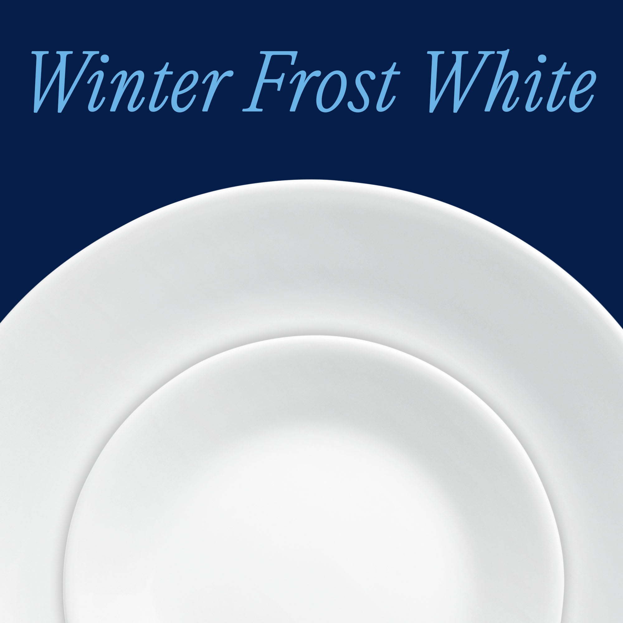 Corelle® Winter Frost White 50-piece Dinnerware Set, Service for 8, EXCLUSIVE - Image 2