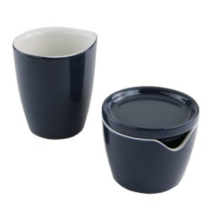 CorningWare® Midnight Blue Cream and Sugar Set