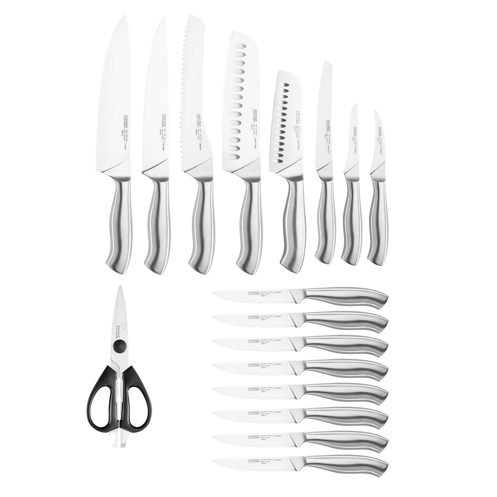 Chicago Cutlery® Insignia Steel™ 18-piece Block Set - Image 3