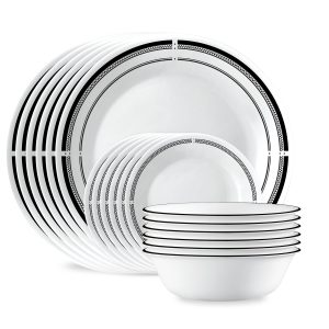 Corelle® Brasserie 18-piece Dinnerware Set, Service for 6