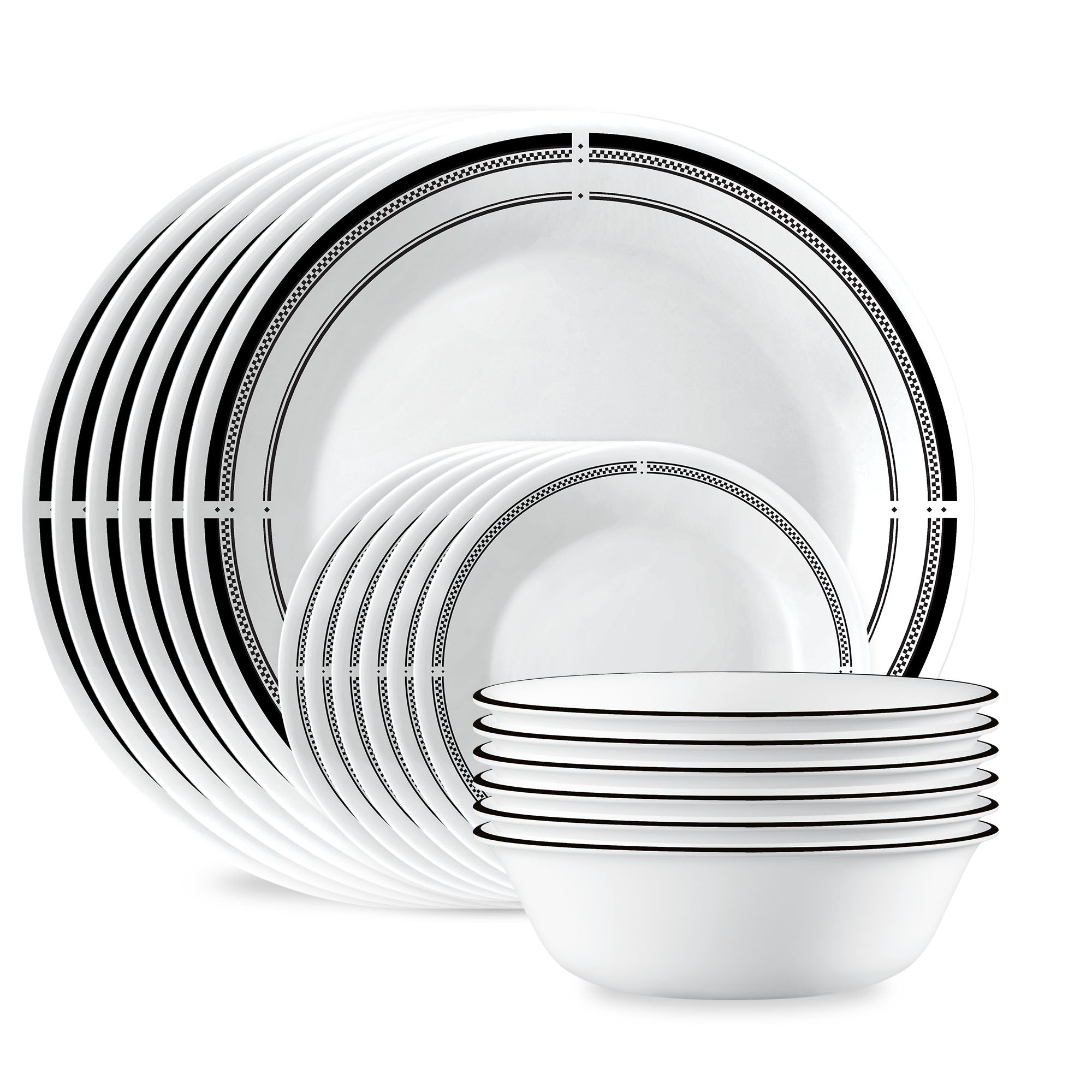 Corelle® Brasserie 18-piece Dinnerware Set, Service for 6