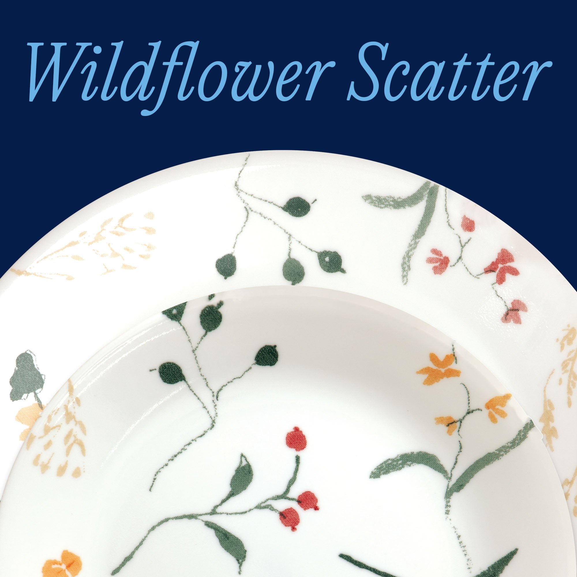Corelle® Wildflower Scatter 32-piece Dinnerware Set, Service for 8 - Image 2