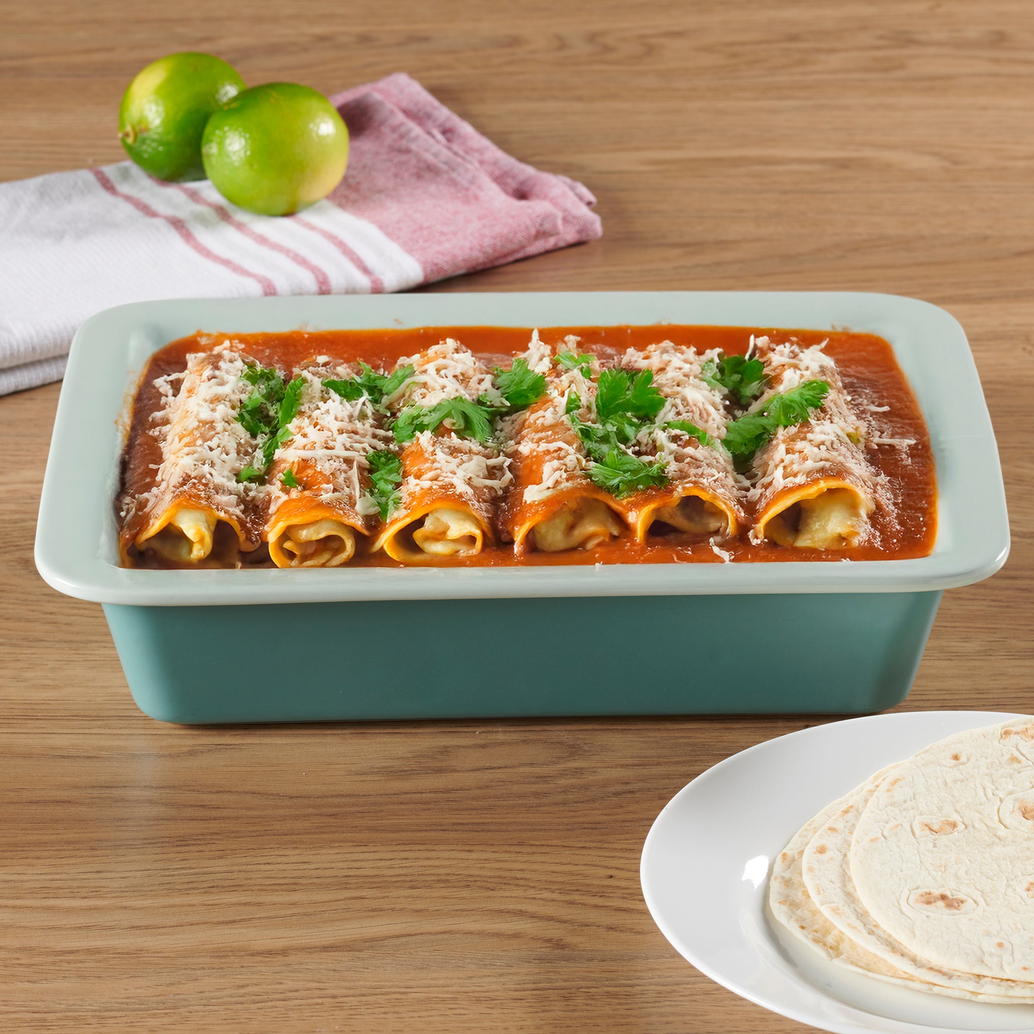 CorningWare® Contour Juniper 9x13" Rectangle Pan - Image 4