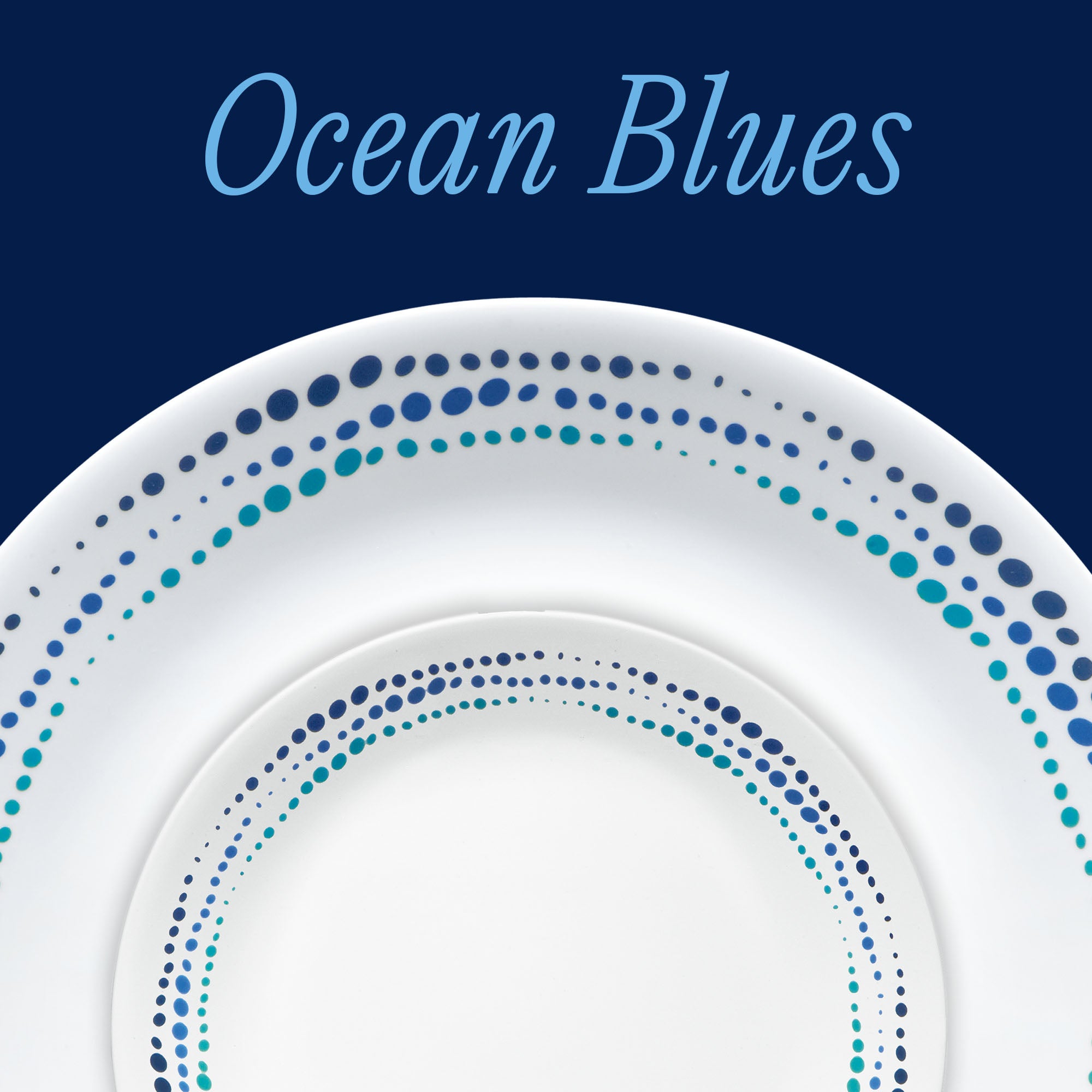 Corelle® Ocean Blues 18-piece Dinnerware Set, Service for 6 - Image 2