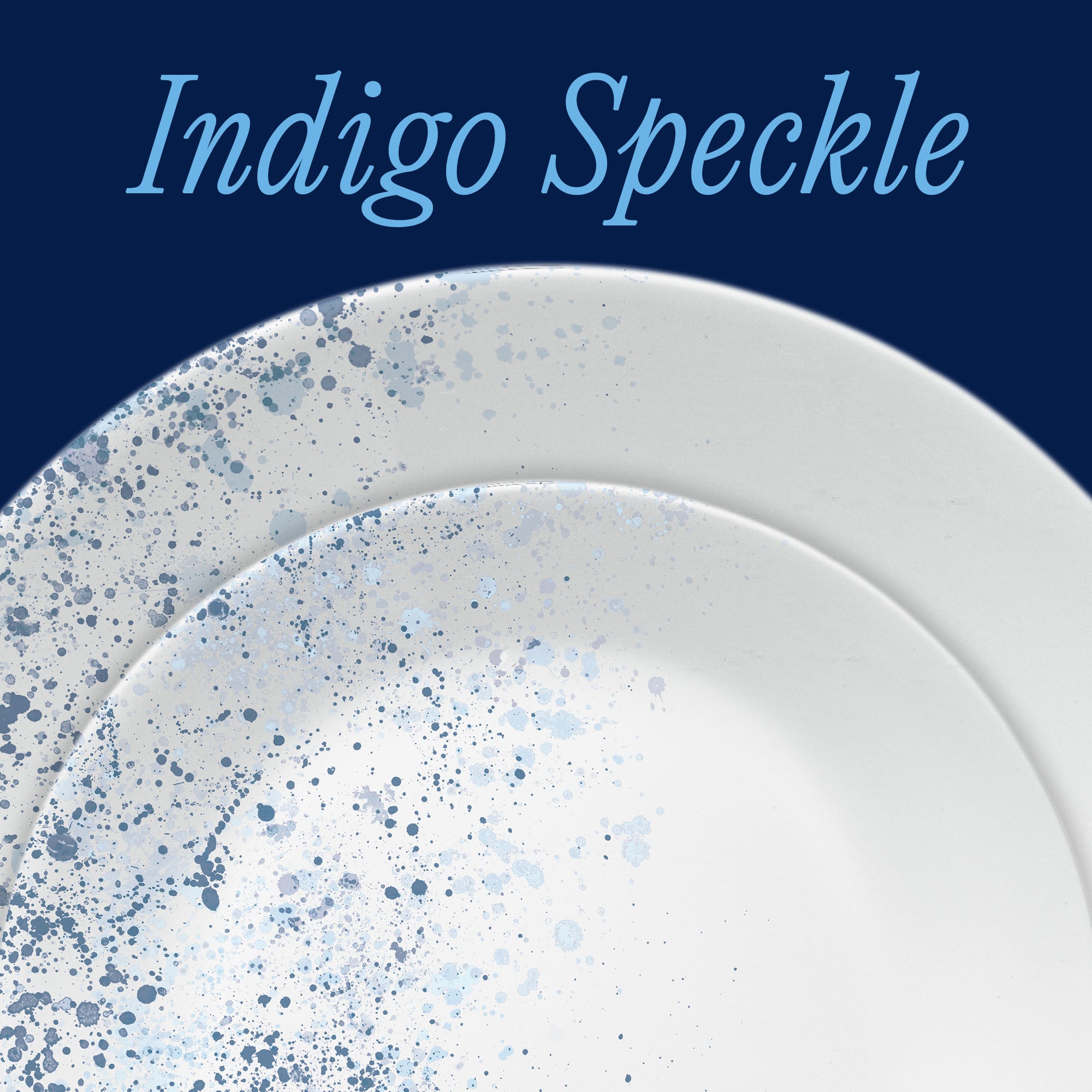 Corelle® Indigo Speckle 18-piece Dinnerware Set, Service for 6 - Image 2