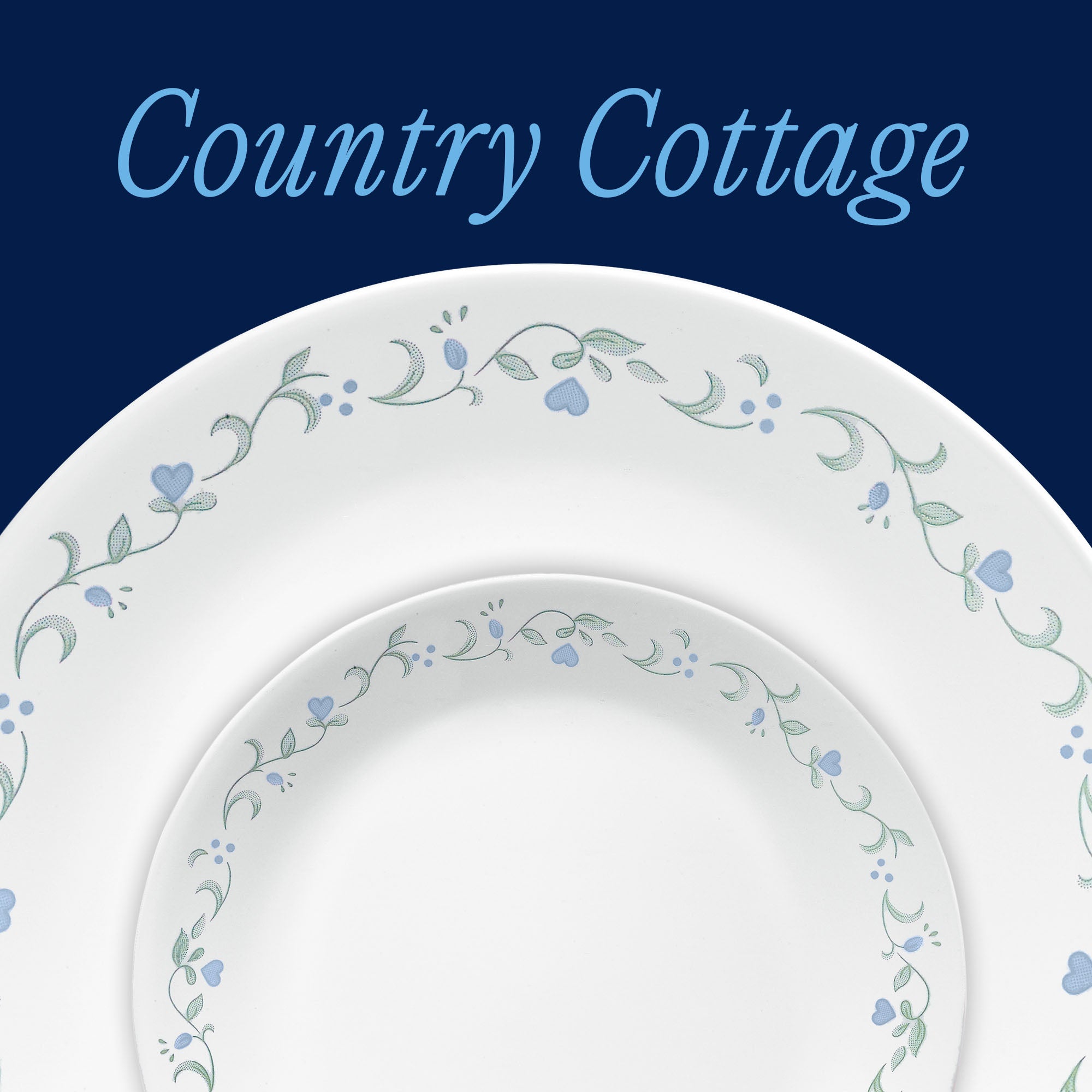Corelle® Country Cottage 66-piece Dinnerware Set, Service for 12