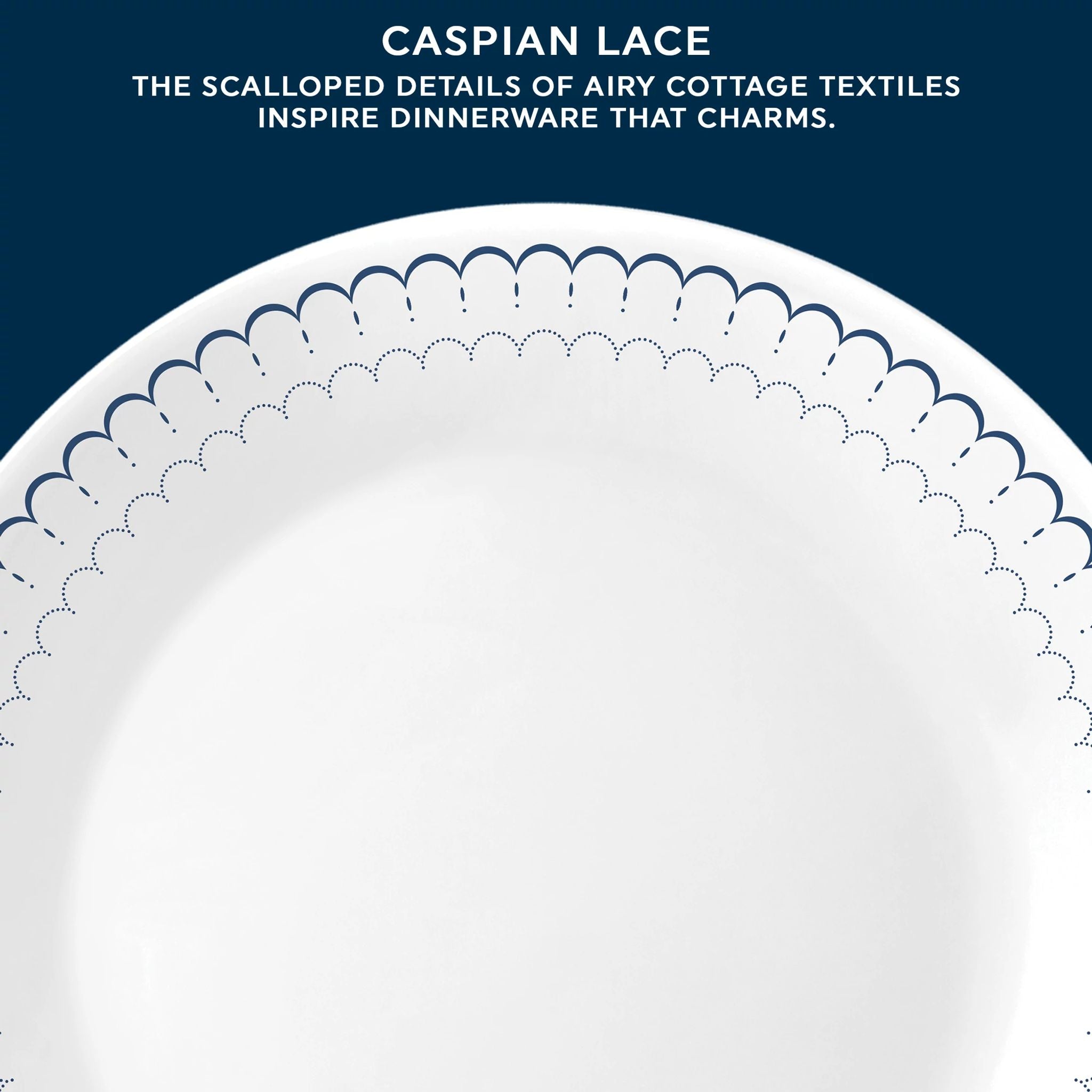 Corelle® Caspian Lace 10.25" Dinner Plates, 6-pack - Image 3