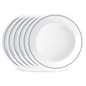 Corelle® Caspian Lace 8.5" Lunch Plate, 6 pack