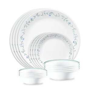 Corelle® Country Cottage 16-piece Mugless Dinnerware Set, Service for 4