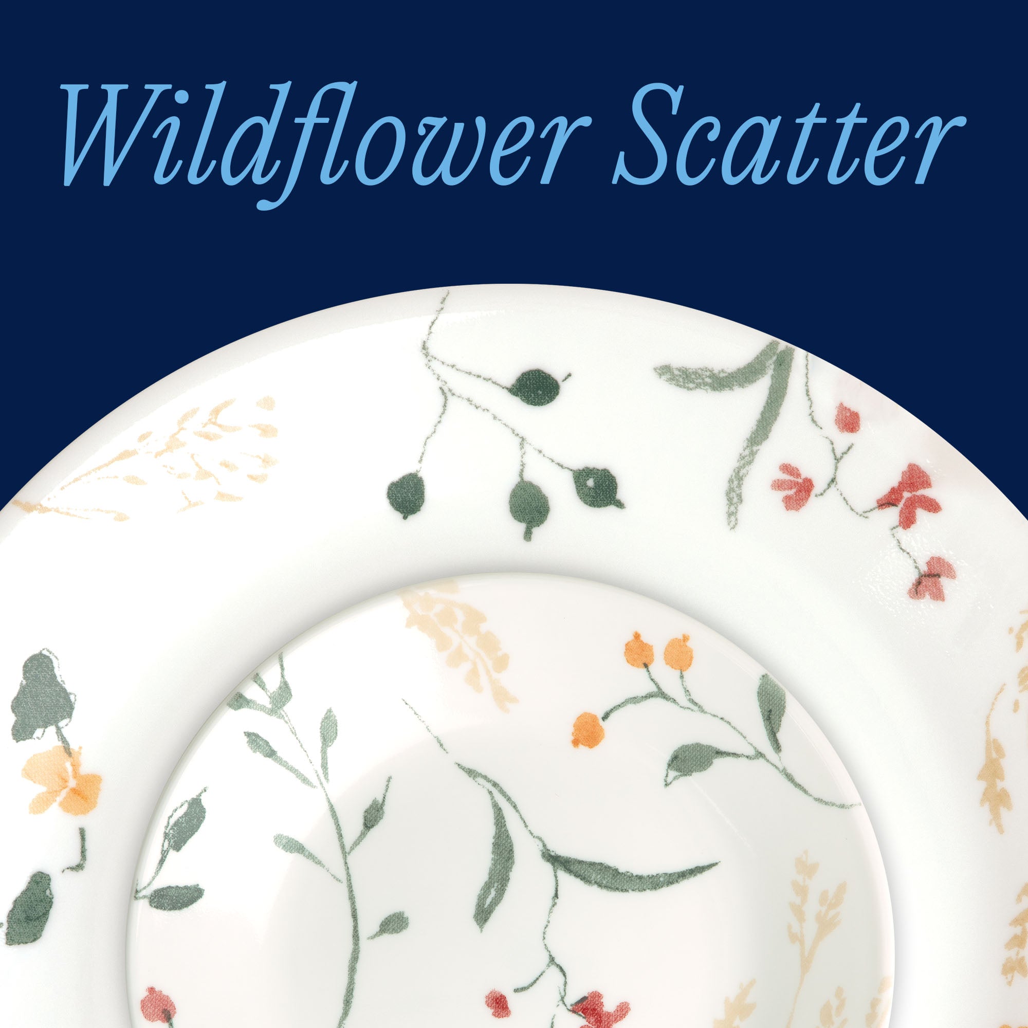 Corelle® Wildflower Scatter 18-piece Dinnerware Set, Service for 6 - Image 2