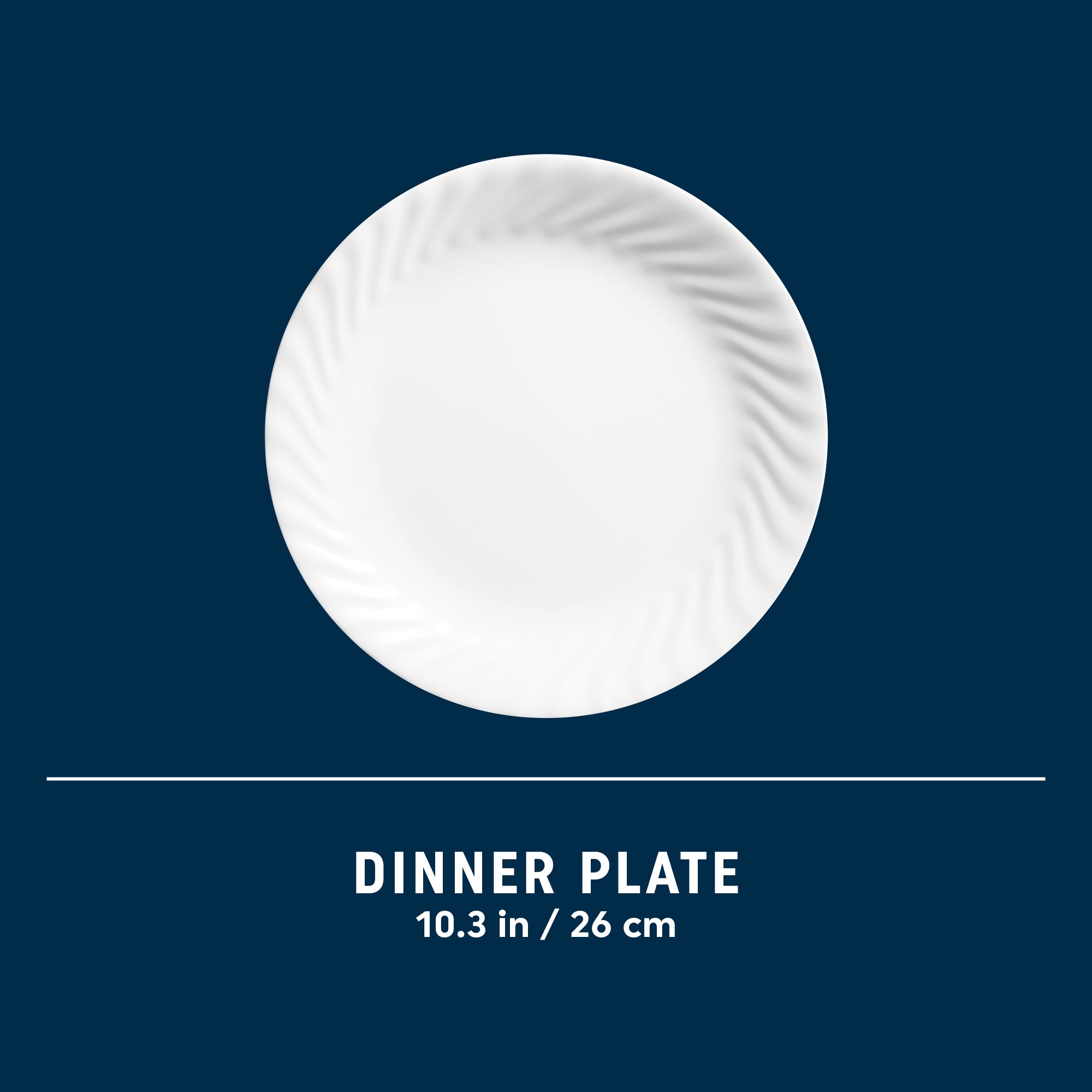 Corelle® Enhancements 10.25" Glass Dinner Plate - Image 9
