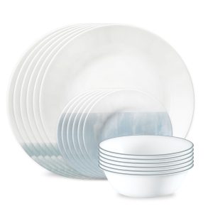 Corelle® Foggy Seas 18-piece Dinnerware Set, Service for 6
