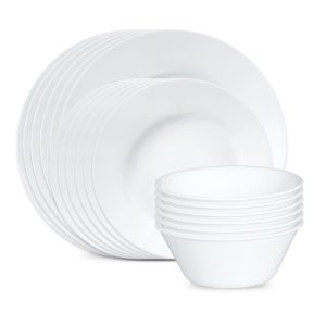 Corelle® Luxe Heritage 18-piece Dinnerware Set, Service for 6