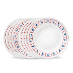 Corelle® Sailing Away 6.75" Appetizer Plate, 8-pack