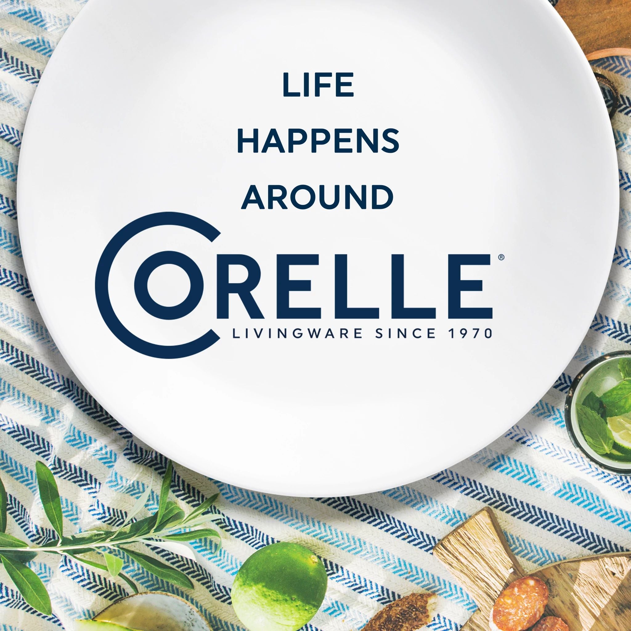 Corelle® Winter Frost White 10-ounce Dip & Condiment Bowl - Image 7
