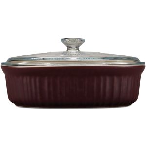 CorningWare® French Colors 2.5-quart Oval Baking Dish, Cabernet
